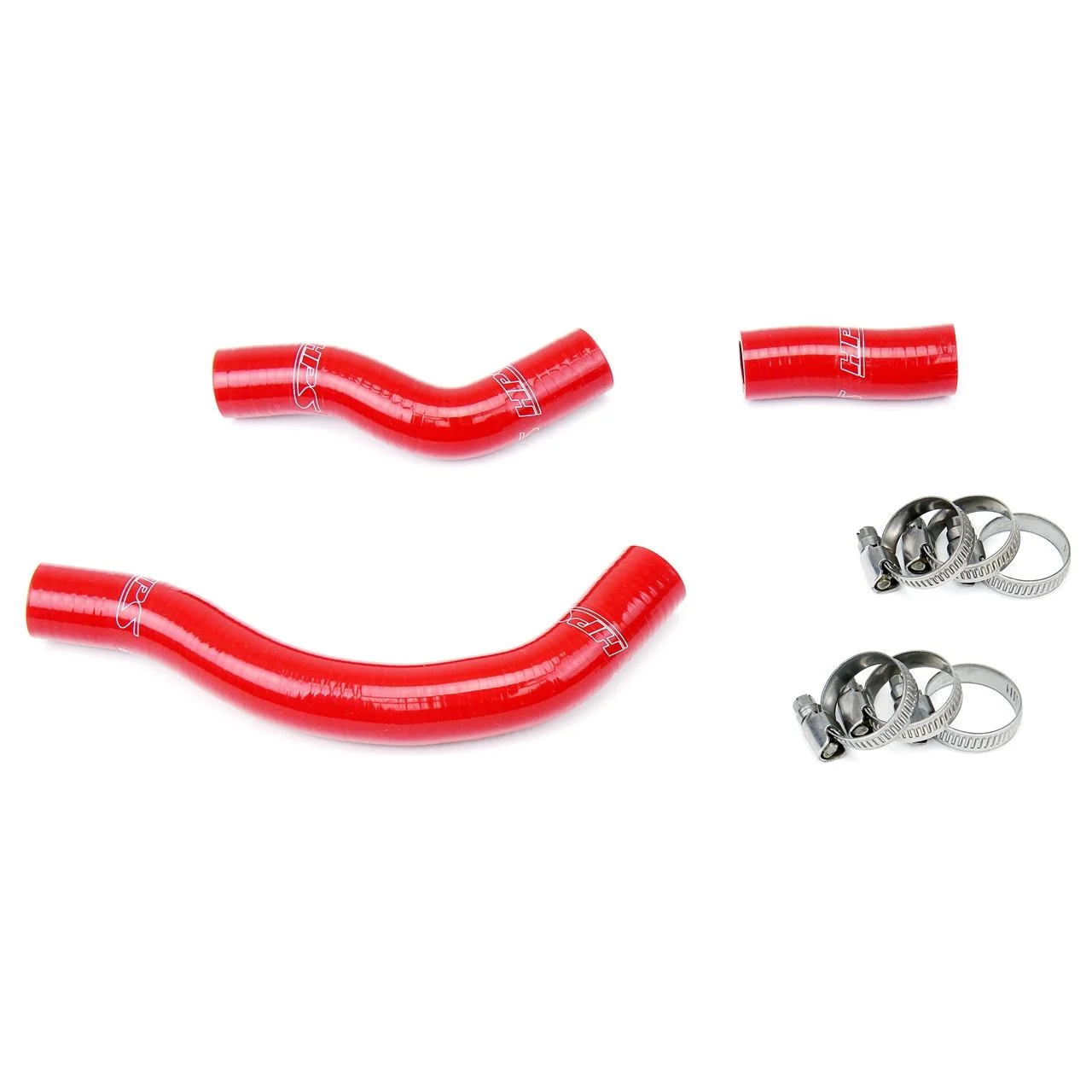 HPS Red Reinforced Silicone Radiator Hose Kit Coolant for KTM 07-10 450SXF