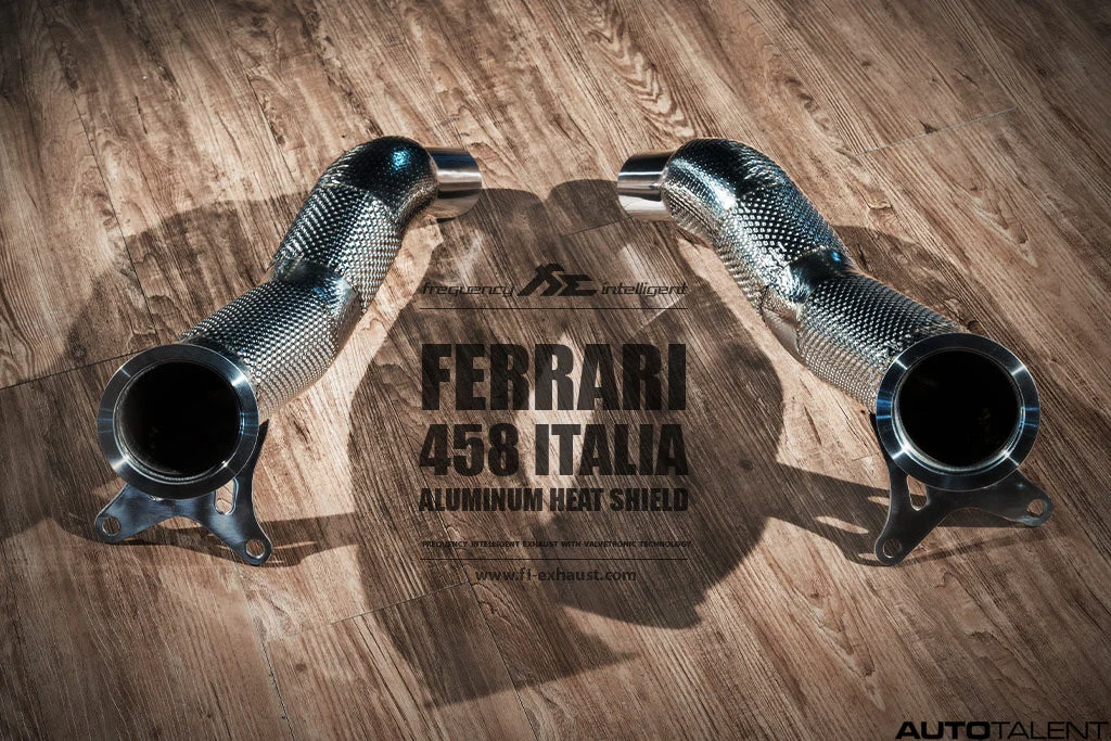 FI Exhaust Downpipe For Ferrari 458 Italia, Sypder Race Version 2010-2015