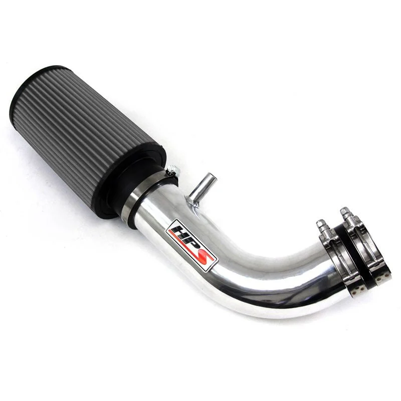 HPS Shortram Air Intake Kit 07-11 Jeep Wrangler 3.8L V6, Polish