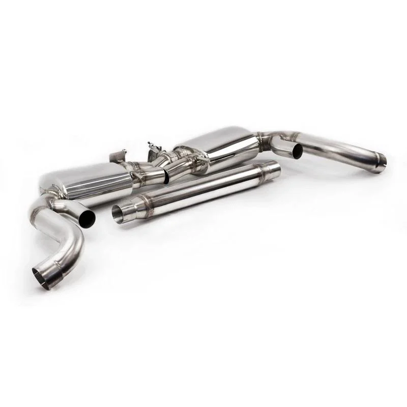 RennTech Exhaust Stainless Steel Sport Muffler For Mercedes-Benz C217 S 63 AMG Biturbo