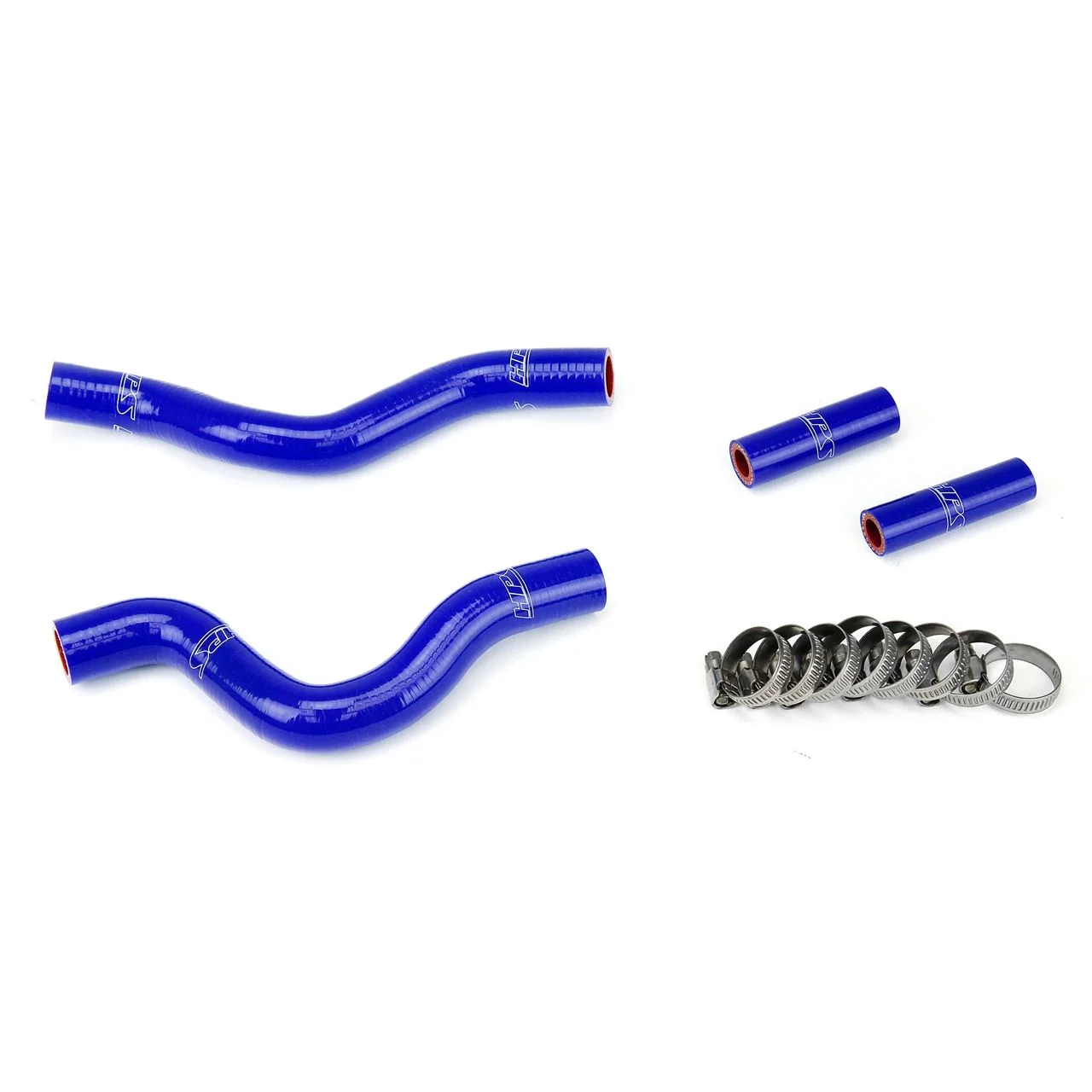HPS Blue Reinforced Silicone Radiator Hose Kit Coolant for Suzuki 01-11 RM250