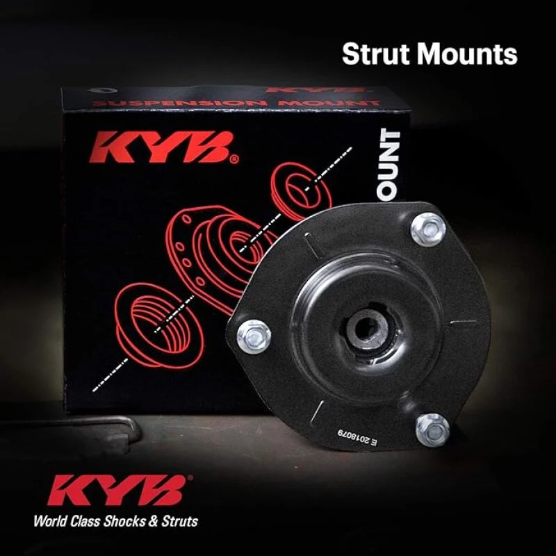 KYB Shocks & Struts Strut Mounts Rear 09-12 Audi A3 / 06-10 Volkswagen Passat
