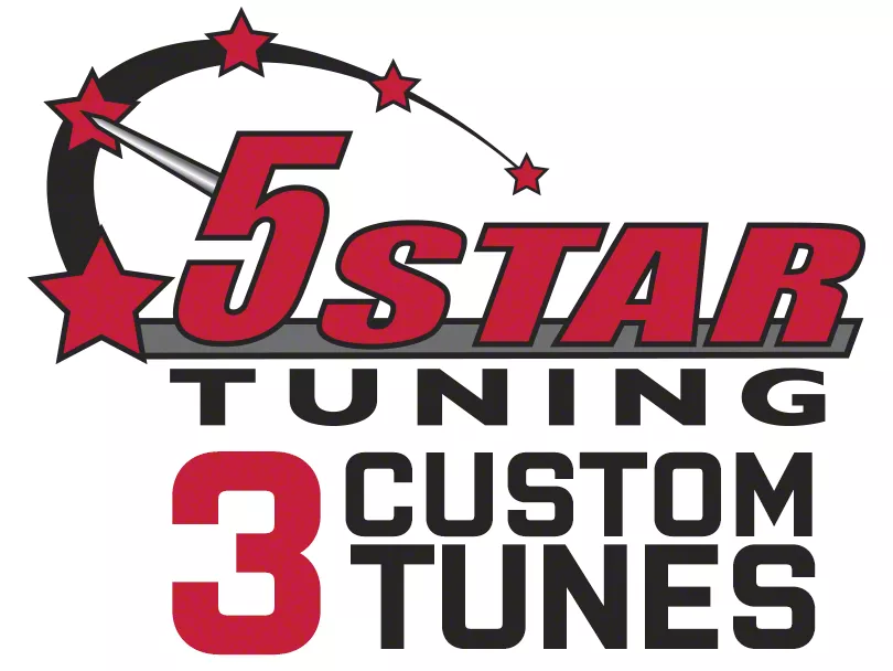 5 Star 3 Custom Tunes; Tuner Sold Separately (11-14 3.5L EcoBoost F-150)