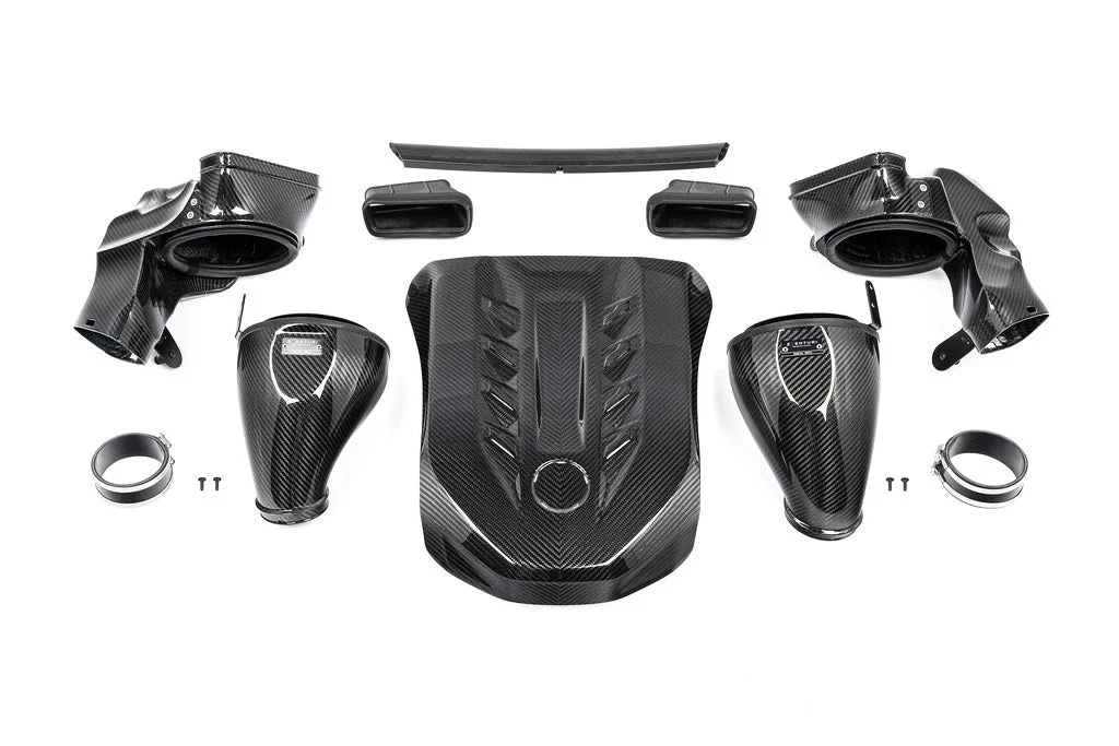 Eventuri Black Carbon Fiber Intake for BMW X5 M50i X6 X7 2020-2023