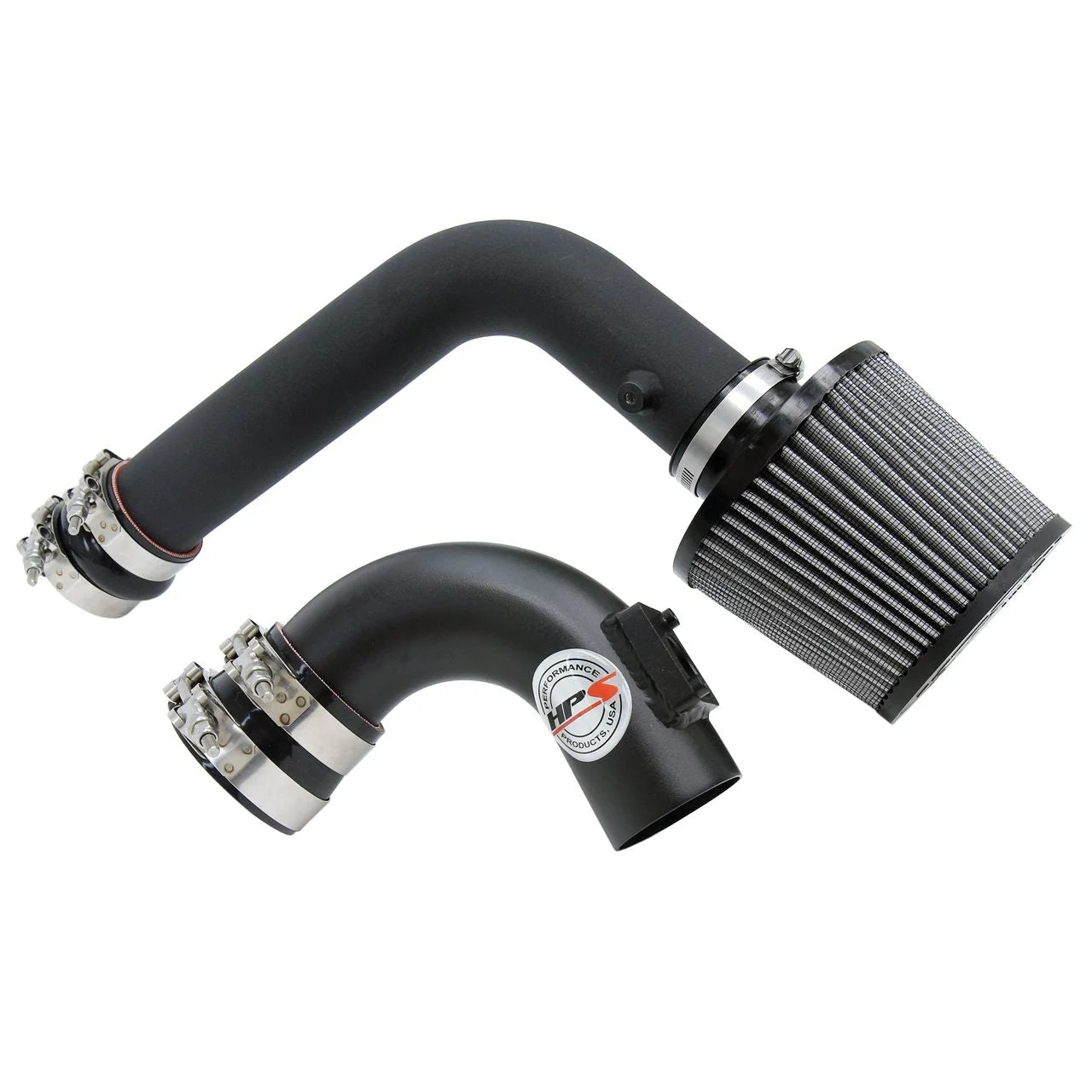 HPS Black Cold Air Intake (Converts to Shortram) for 03-09 Mazda Mazda3 2.0L 2.3L Non Turbo