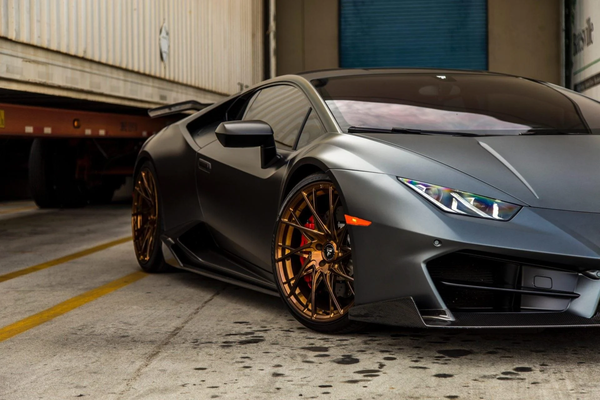 1016 Industries Aero Carbon Mirror Caps For Lamborghini Huracan LP-580 2015-2019
