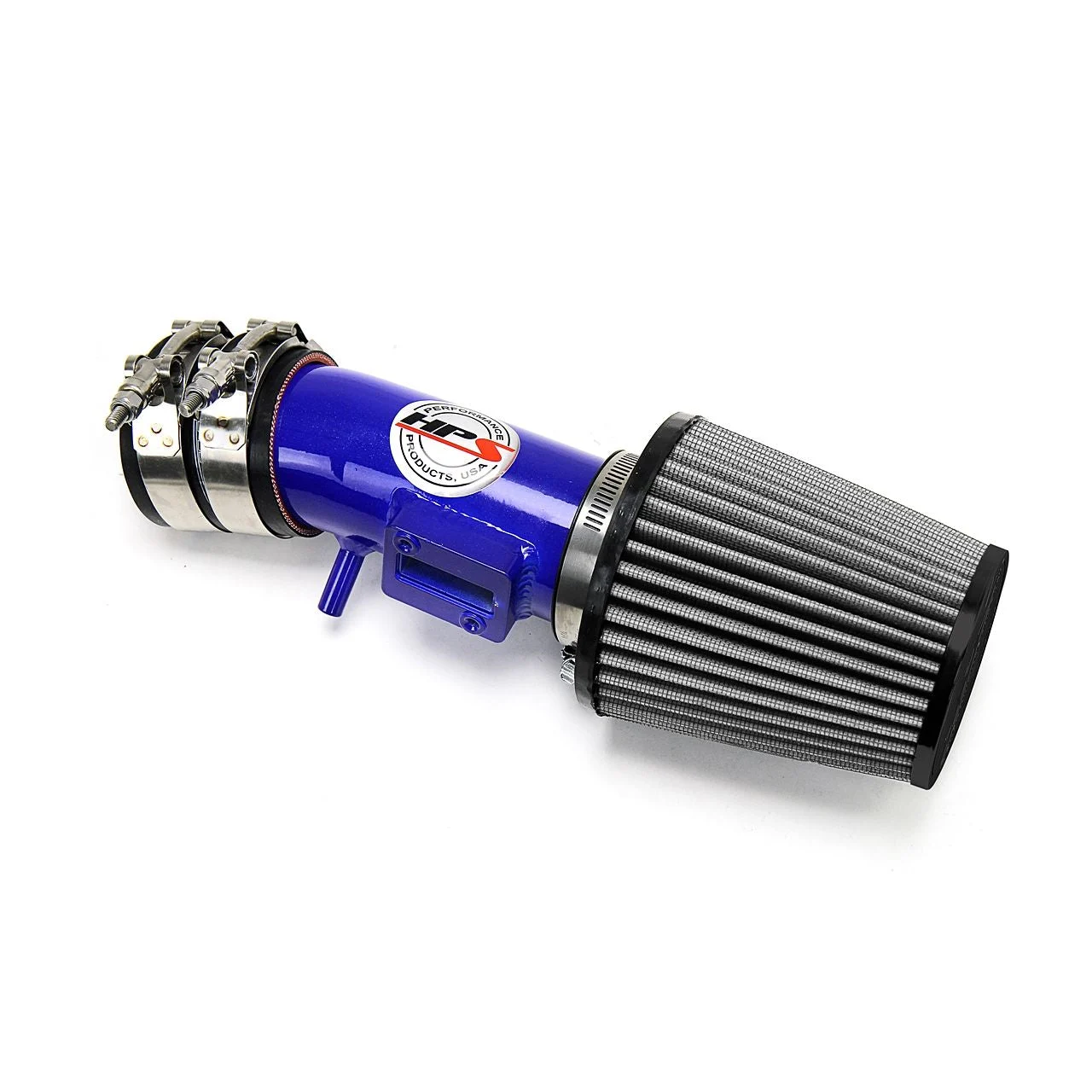 HPS Shortram Air Intake Kit 09-13 Honda Fit 1.5L, Blue