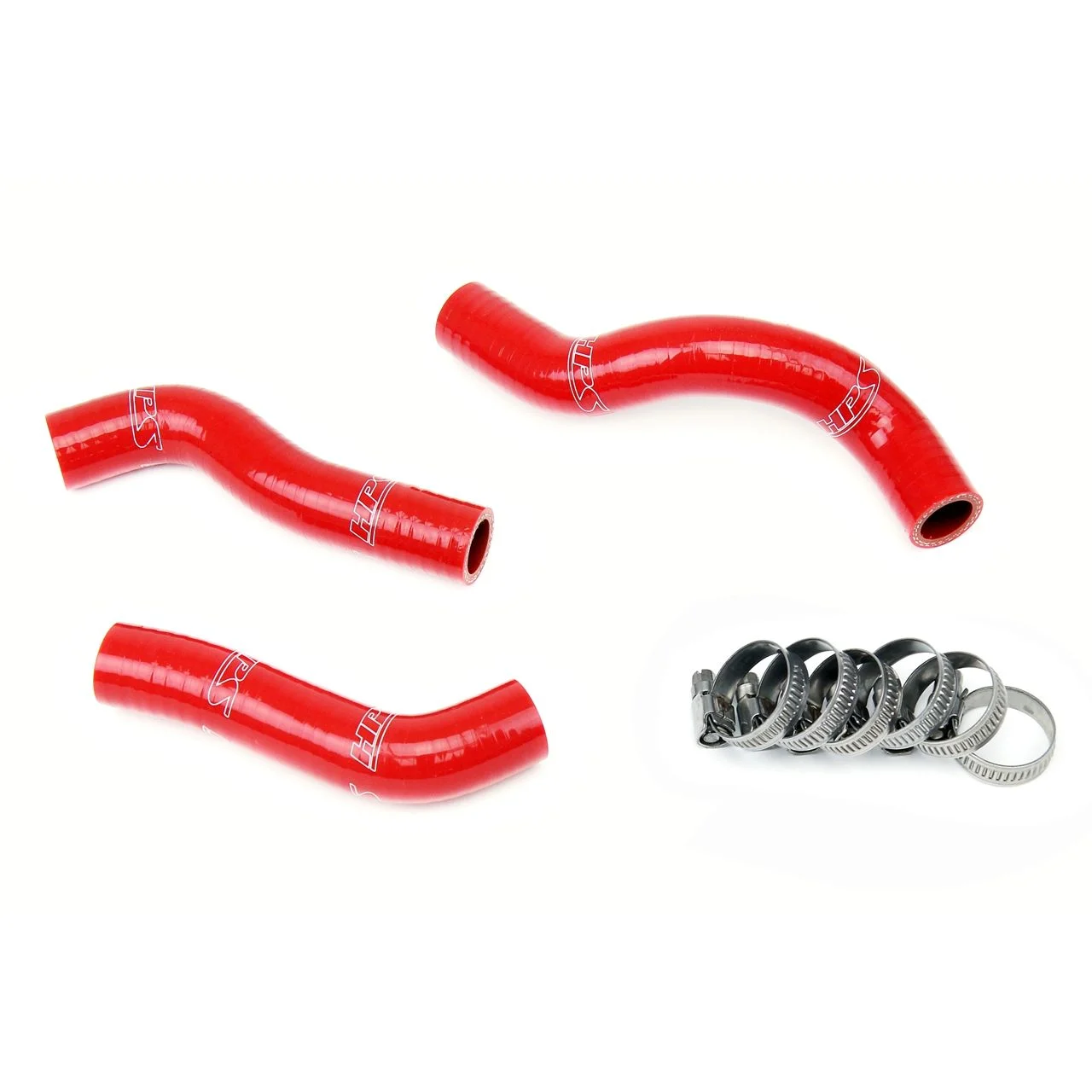 HPS Red Reinforced Silicone Radiator Hose Kit Coolant for KTM 11-12 250SXF