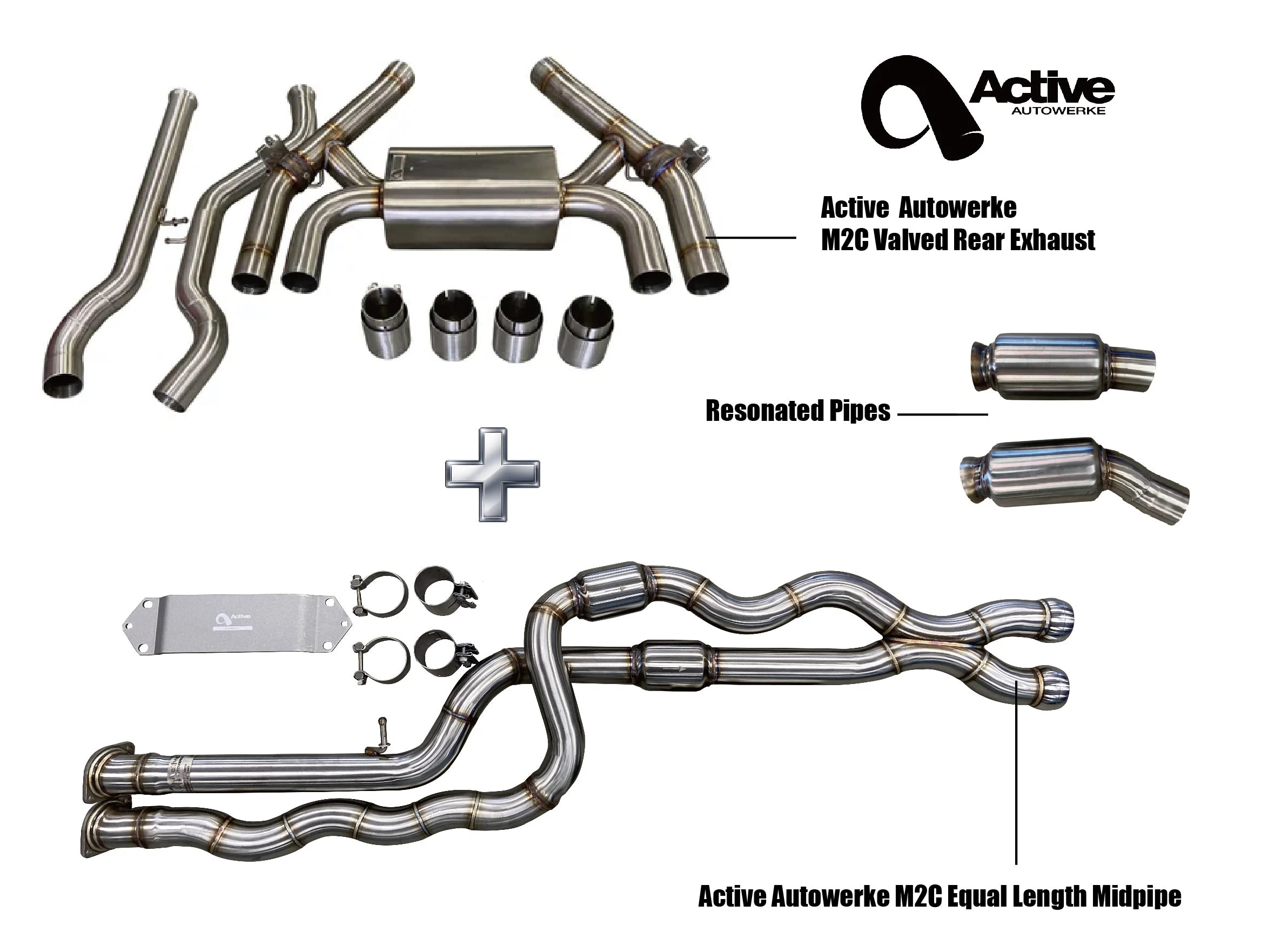 Active Autowerke EL Resonated Bundle | BMW F87 M2 Competition 2019-2021