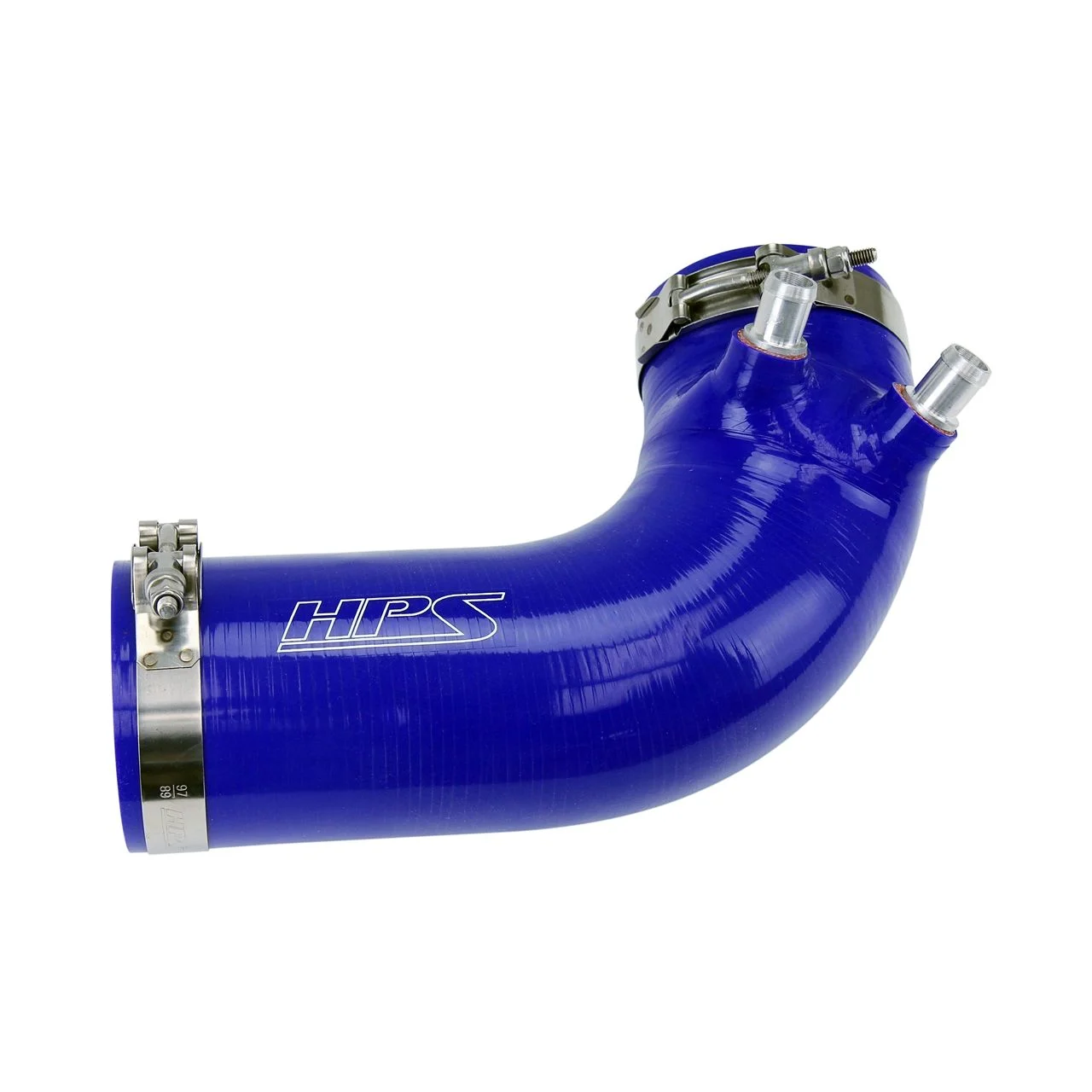HPS Blue Reinforced Silicone Post MAF Air Intake Hose Kit for Lexus 08-12 ISF V8 5.0L