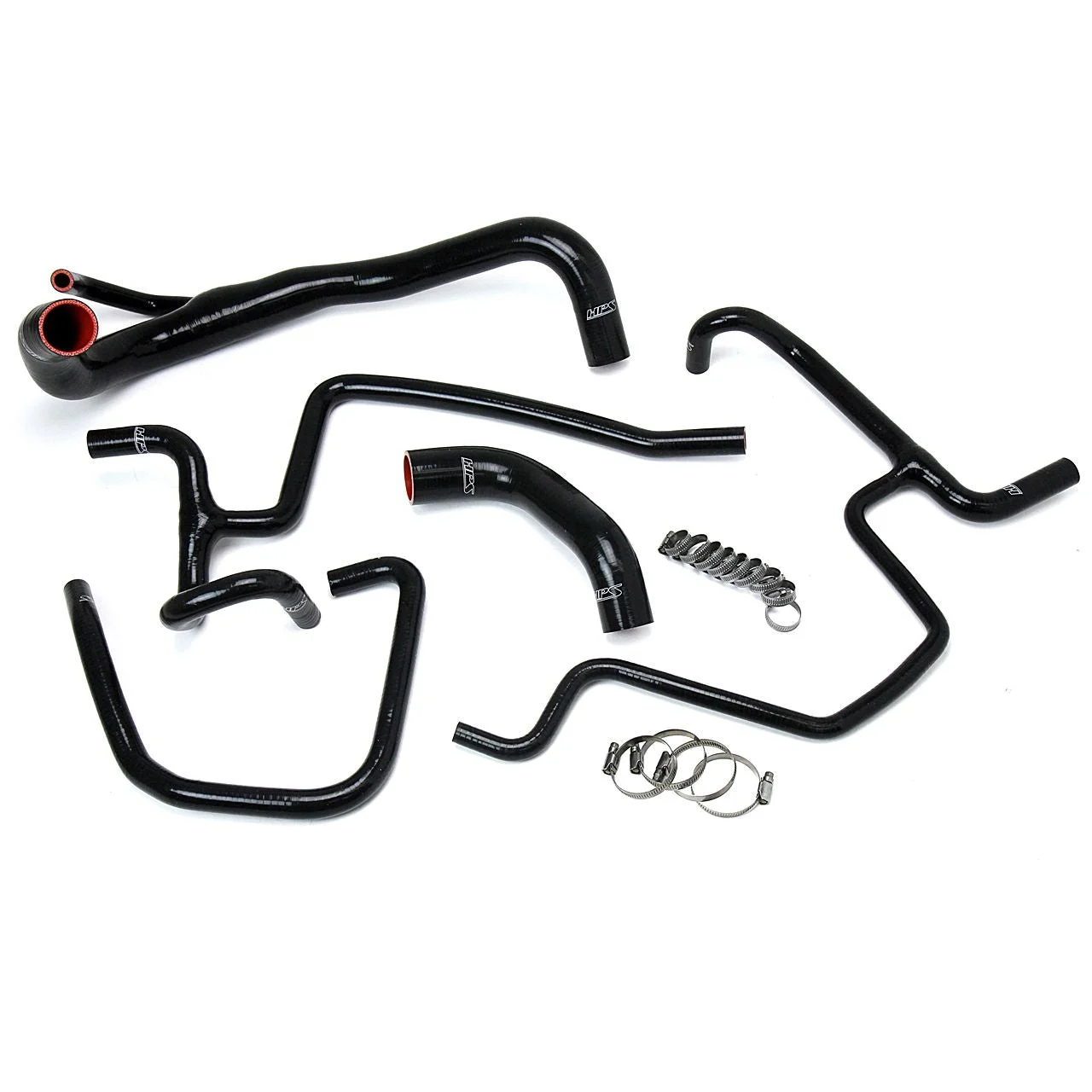 HPS Black Reinforced Silicone Radiator + Heater Hose Kit Coolant for Dodge 11-18 Charger 5.7L V8 Pursuit