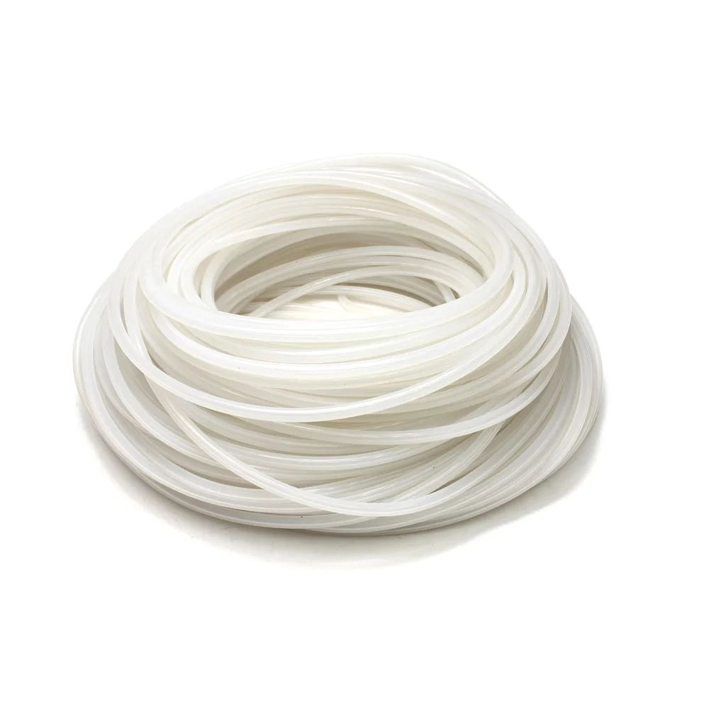 HPS 13/64" (5mm) ID Clear High Temp Silicone Vacuum Hose - 100 Feet Pack
