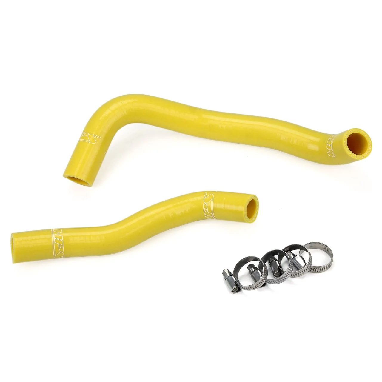 HPS Yellow Reinforced Silicone Radiator Hose Kit for Kawasaki 03-07 KFX400
