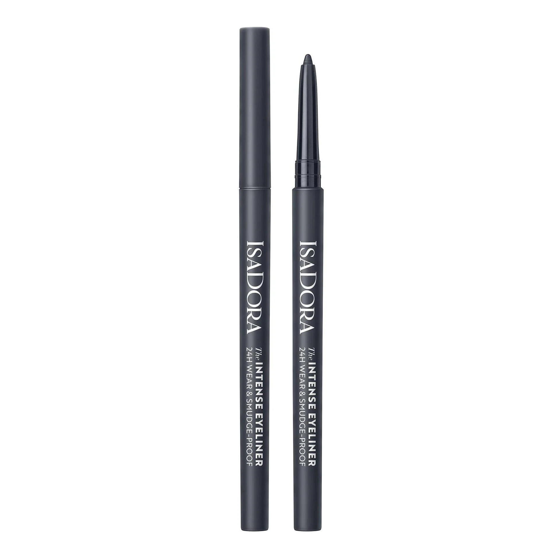 IsaDora The Intense Eyeliner matita occhi lunga durata resistente all'acqua colore 63 Steel grigia 0.35 g