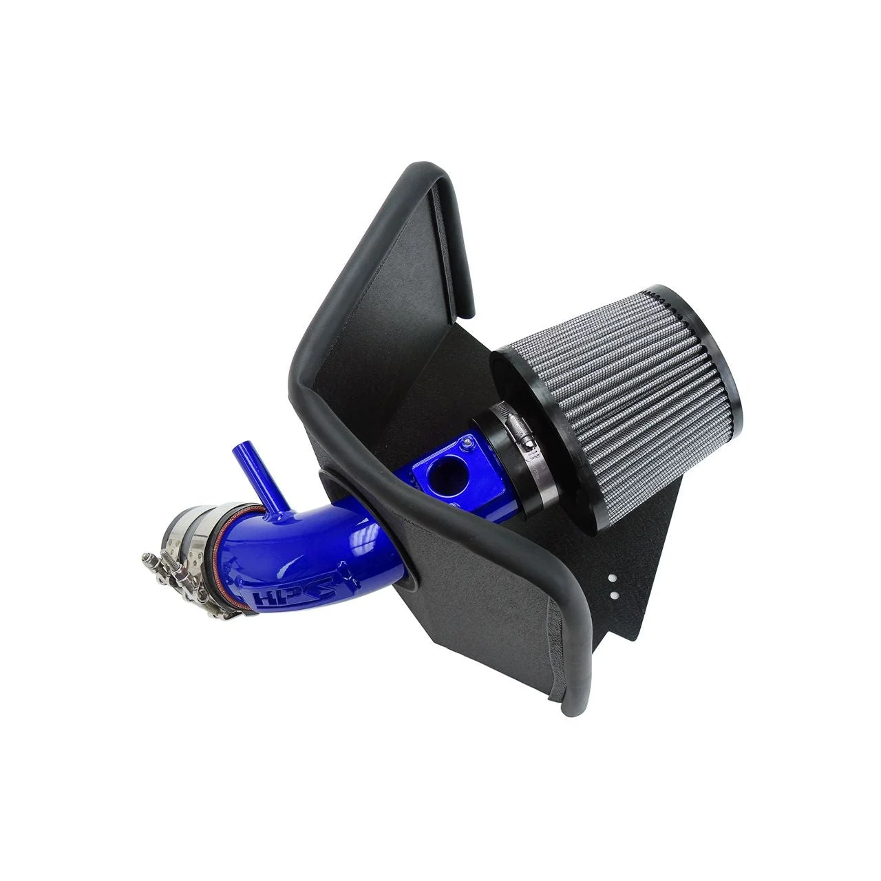 HPS Blue Shortram Air Intake Kit with Heat Shield for 09-19 Toyota Corolla 1.8L