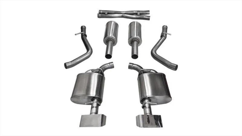 Corsa 2015-2016 Dodge Challenger 5.7L V8 Polished Xtreme Cat-Back
