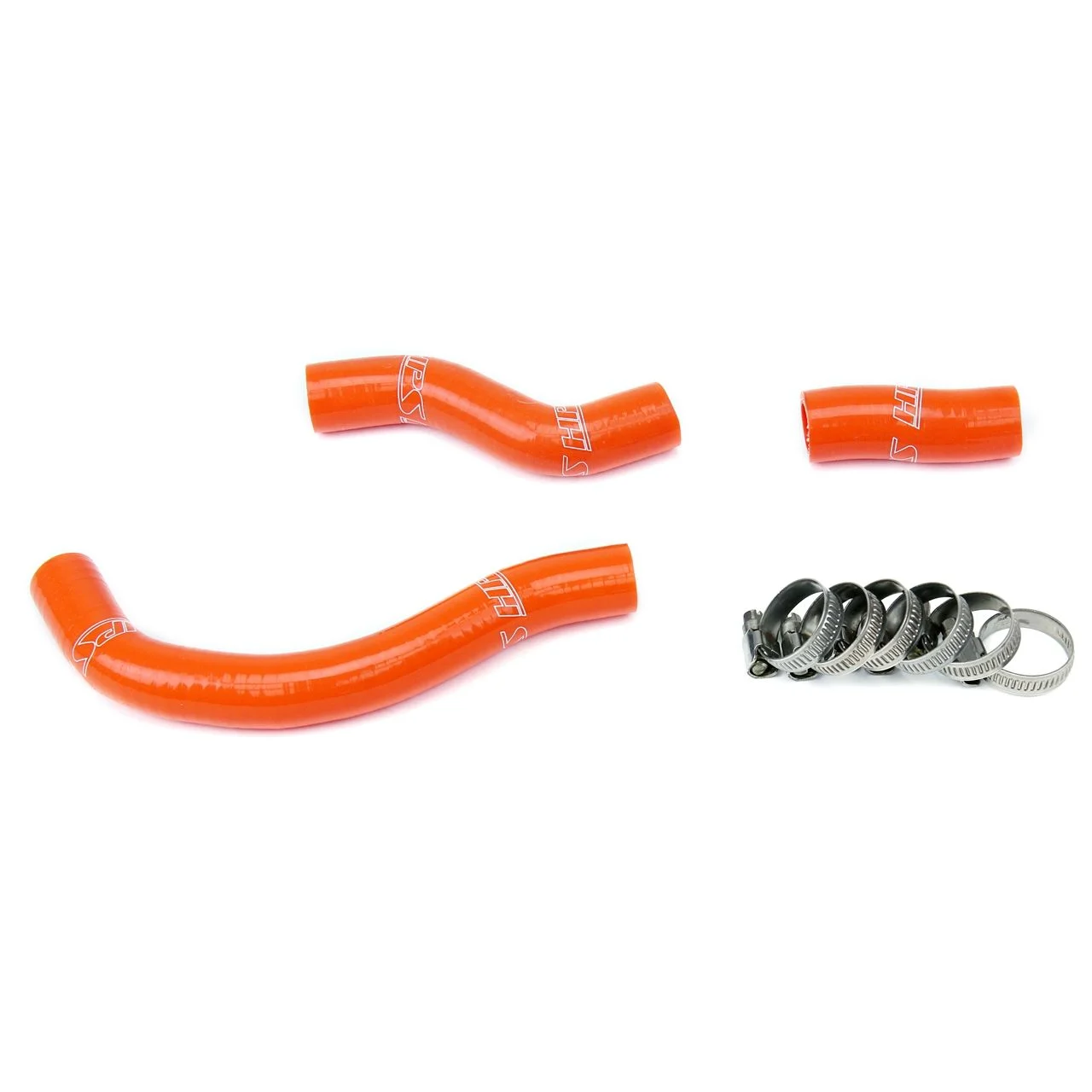 HPS Orange Reinforced Silicone Radiator Hose Kit Coolant for KTM 11-12 450SXF
