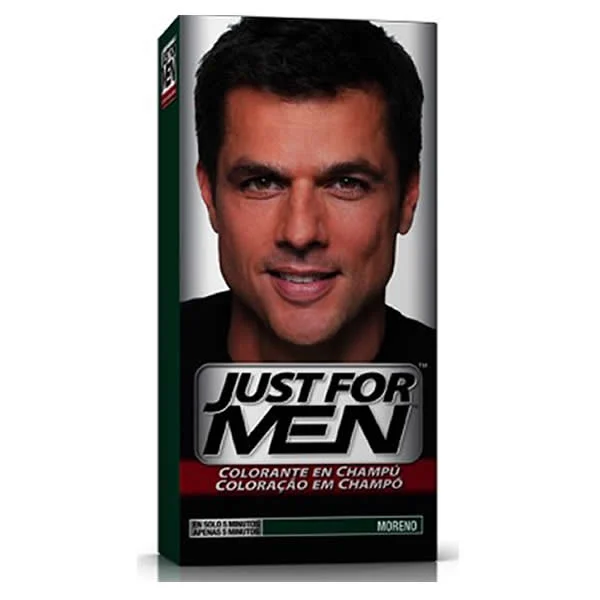 Just For Men Shampoo Marrone Scuro Nero 66 ml
