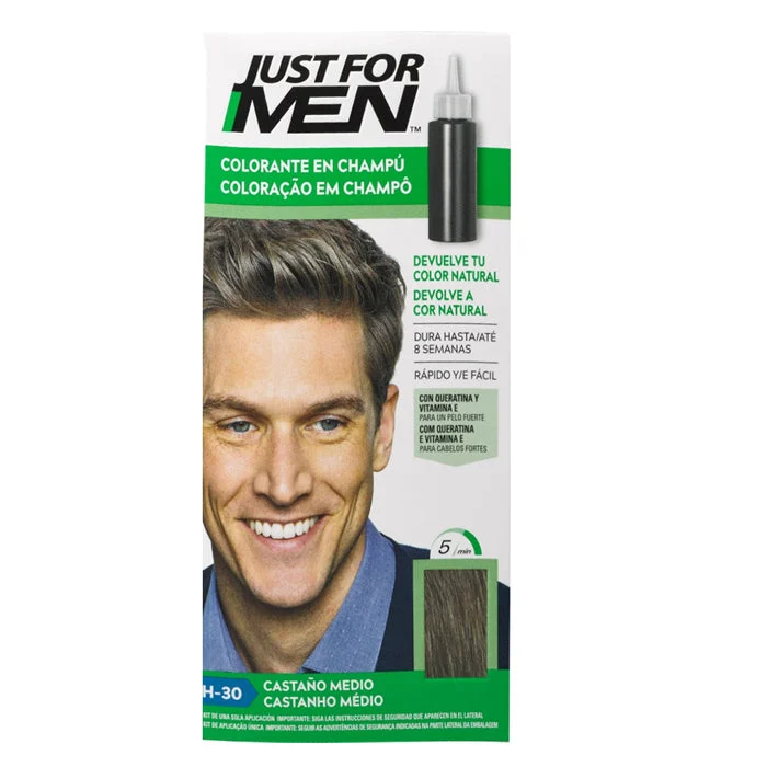 Just For Men Shampoo Marrone Medio Colore 30ml