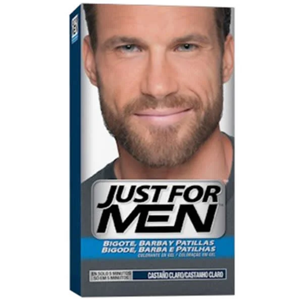 Just For Men Baffi e Barba Marrone Chiaro 28,4g