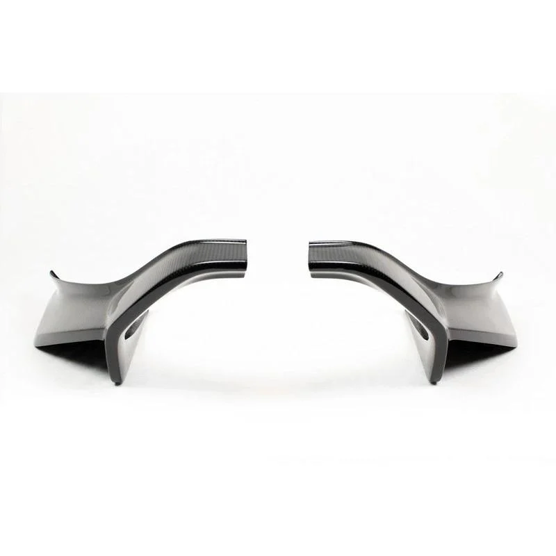 RennTech Aero Carbon Fiber Rear Diffuser Attachments For Mercedes-Benz C190 AMG GT R 2018-2021