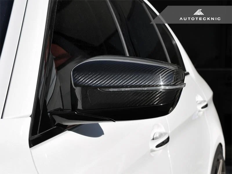 AutoTecknic Aero Dry Carbon Mirror Covers For BMW G30 540i, 540i xDrive
