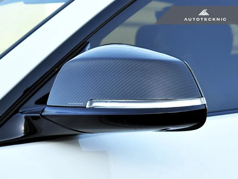 AutoTecknic Replacement Dry Carbon Mirror Covers For BMW F22 M240i, M240i xDrive