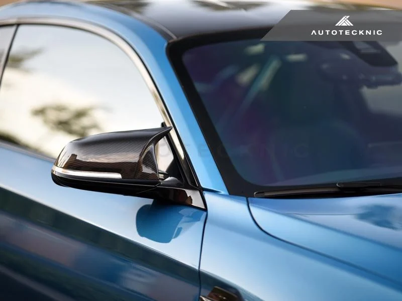 AutoTecknic Aero Dry Carbon Mirror Covers For BMW F87 M2 2016-2021