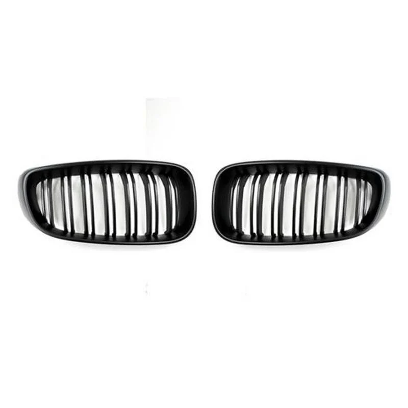 AutoTecknic Aero Replacement Glazing Black Dual-Slats Front Grilles For BMW F34 335i