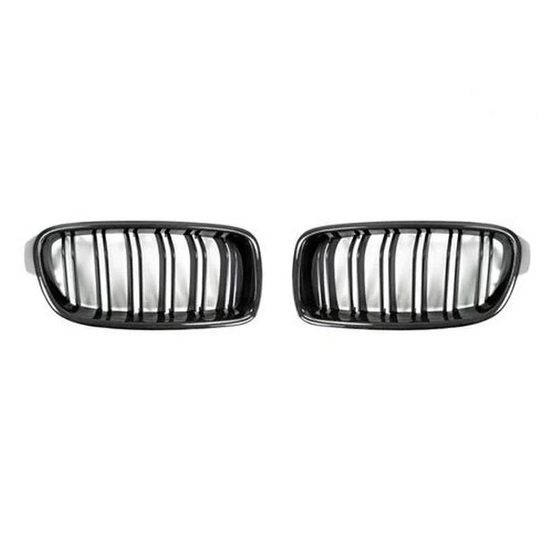 AutoTecknic Aero Dual Slats Front Grilles For BMW F30, F31 3 Series