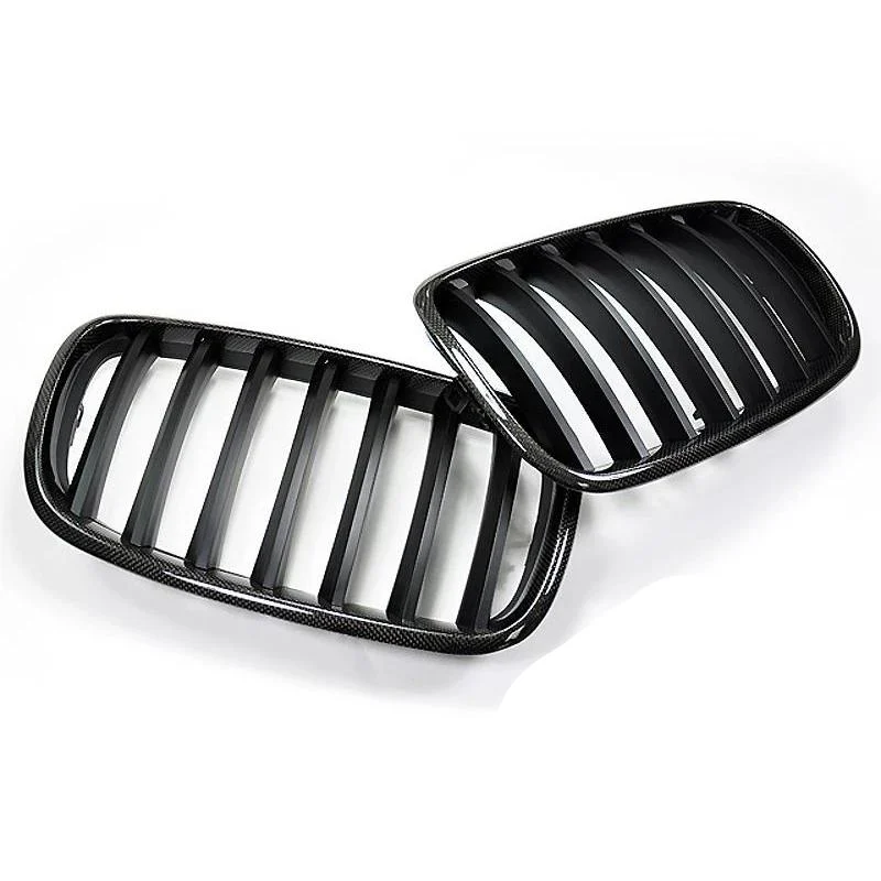 AutoTecknic Aero Replacement Front Grilles For BMW E71 X6, X6M