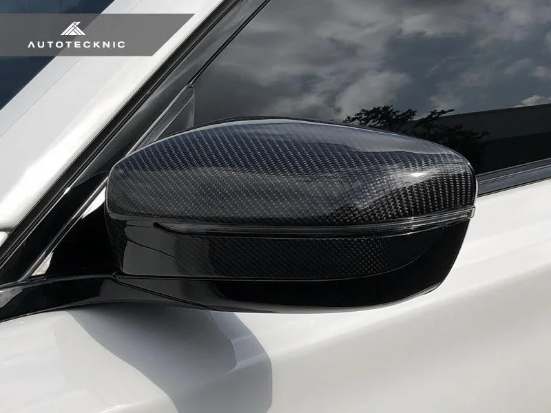 AutoTecknic Aero Carbon Mirror Covers For BMW G30 M550i xDrive