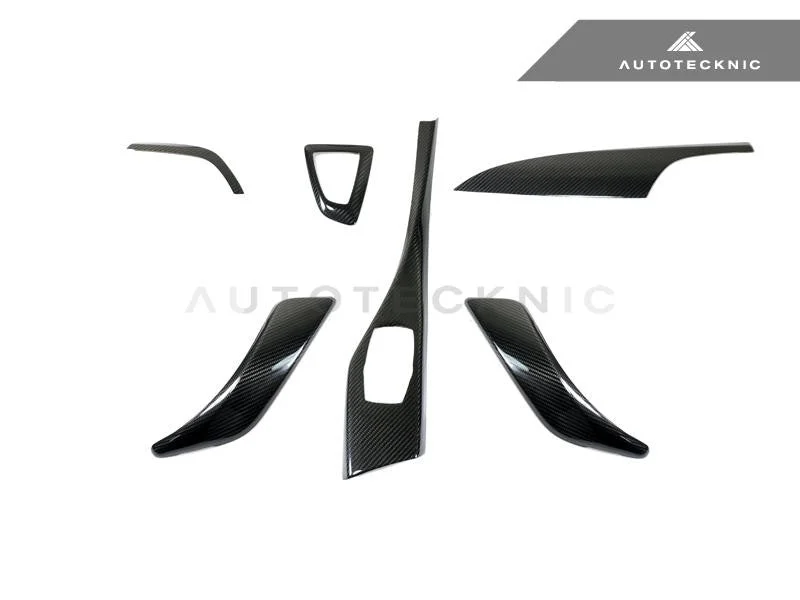 AutoTecknic Interior Dry Carbon Fiber Interior Trim For BMW F22 M235xi 2014-2016