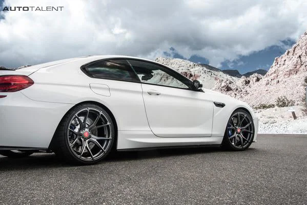Vorsteiner Aero Side Blades Carbon Fiber PP 1x1 Glossy BMW F12 M6 VRS Program