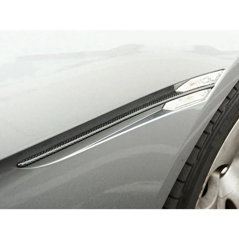 AutoTecknic Aero Replacement Carbon Fiber Fender Slats For BMW E63, E64 650i