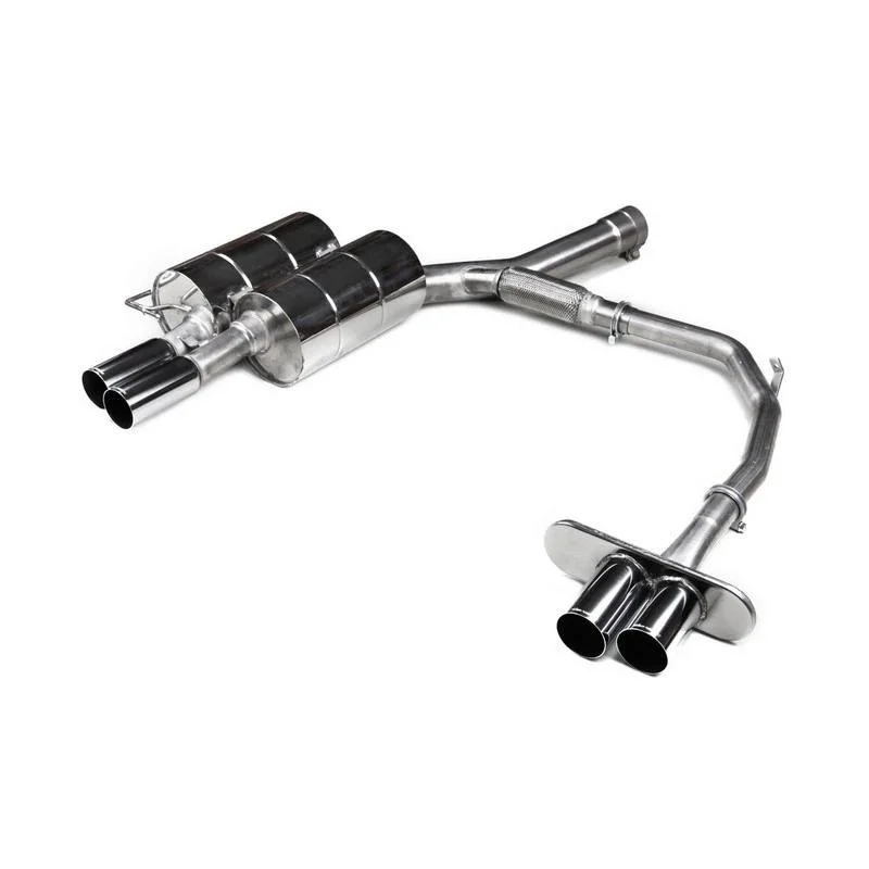 Eisenmann Rear Muffler - BMW E60, E61 550i Limousine 2005-2010