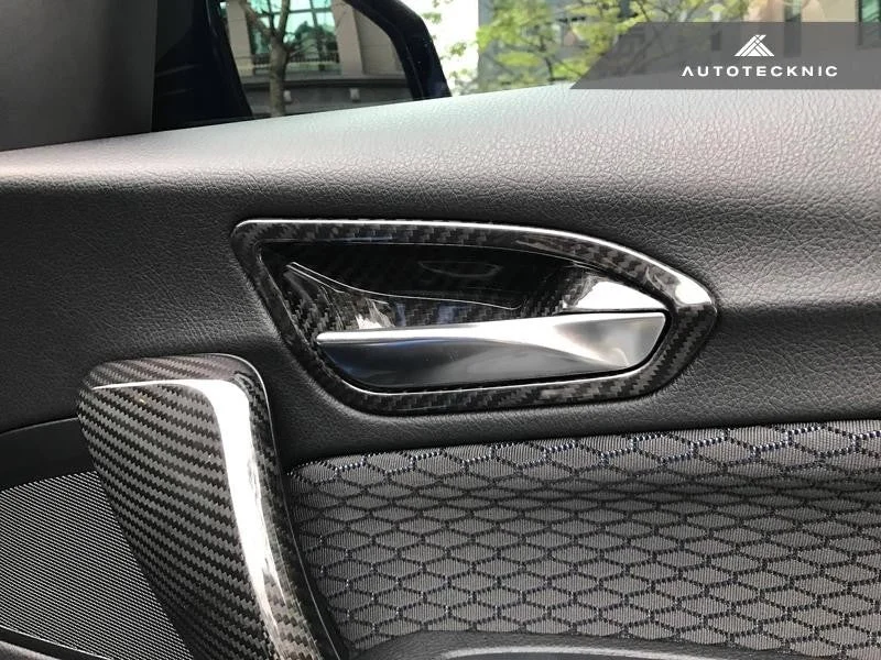 AutoTecknic Interior Door Handle Trims For BMW F22 M235i xDrive 2014-2016