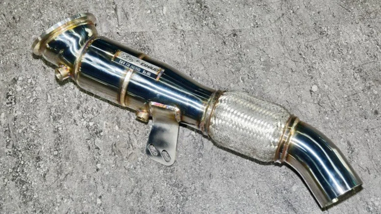 FI Exhaust DownPipe For Bmw F32 440i 2014-2021