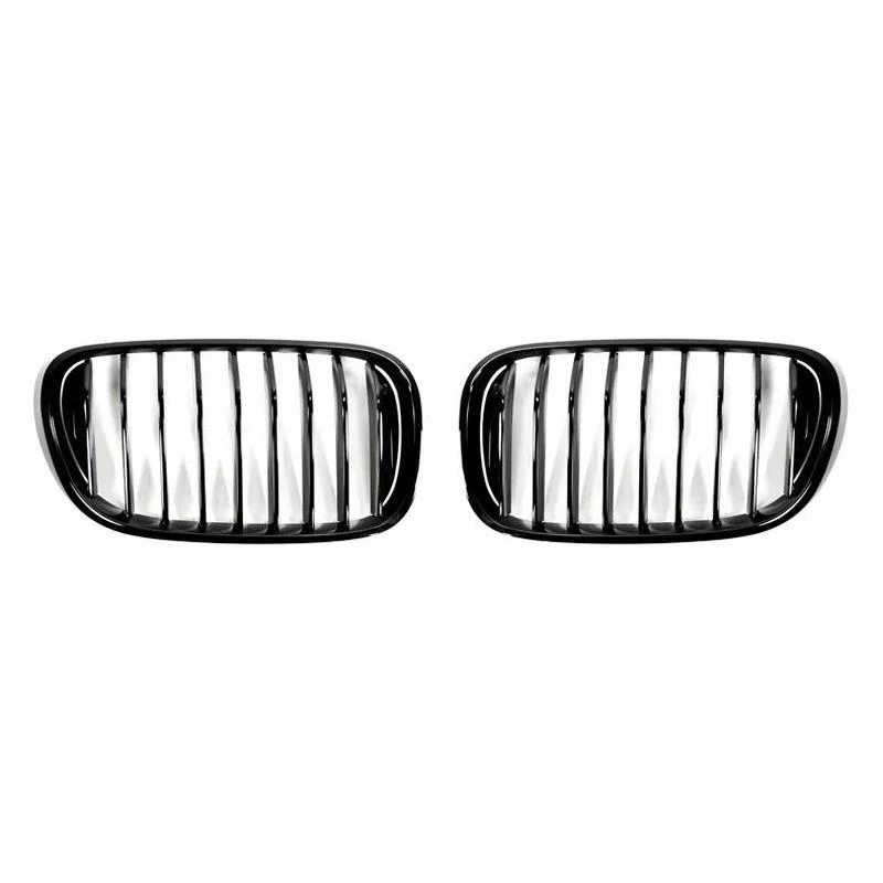 AutoTecknic Aero Replacement Glazing Black Front Grilles For BMW F34 335i