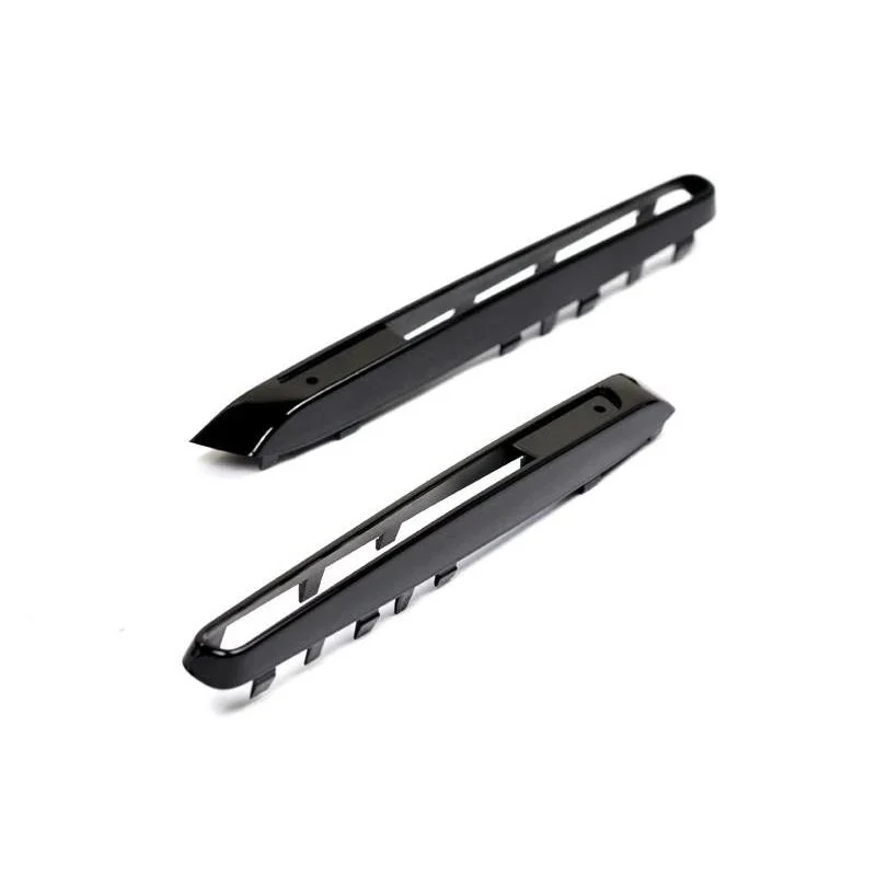 AutoTecknic Aero Replacement Glazing Black Fender Gills For BMW E70 X5 M