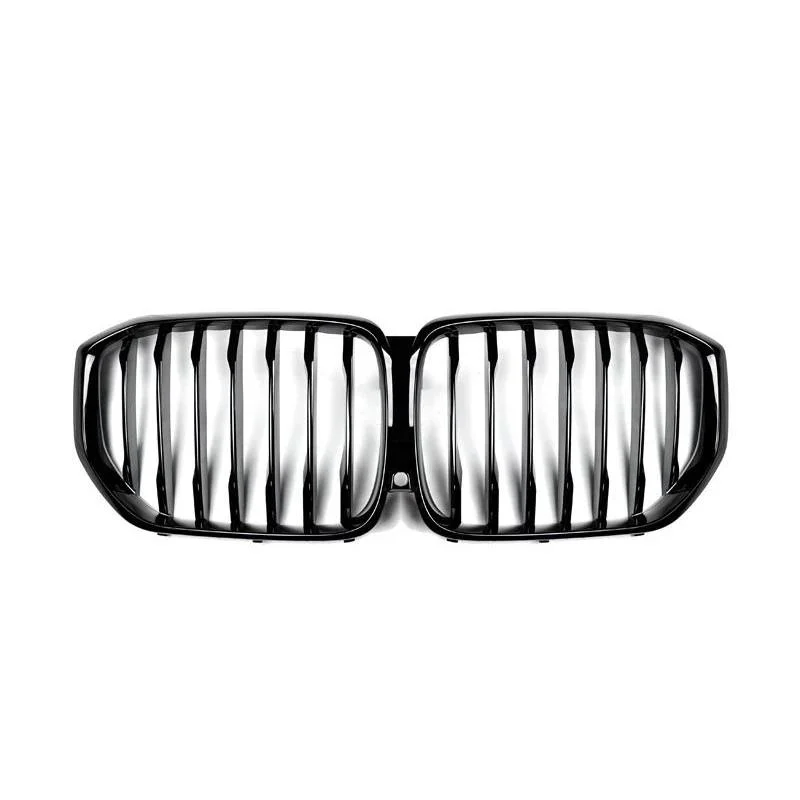 AutoTecknic Aero Replacement Glazing Black Front Grilles For BMW G01 X3