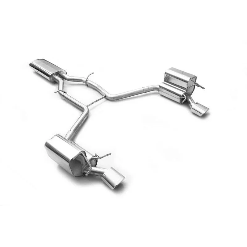 Eisenmann Cat-Back Exhaust System - Mercedes W204 C250, C250 CGI Facelift 2008-2014
