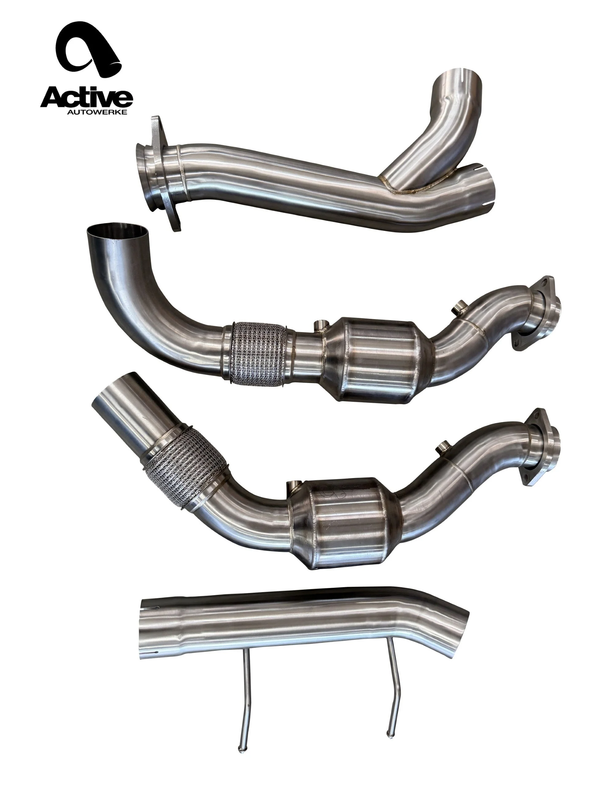 Active Autowerke 3.5L EcoBoost GESI Catted Downpipe | Ford Gen 2 F150 3.5L EcoBoost 2017-2020