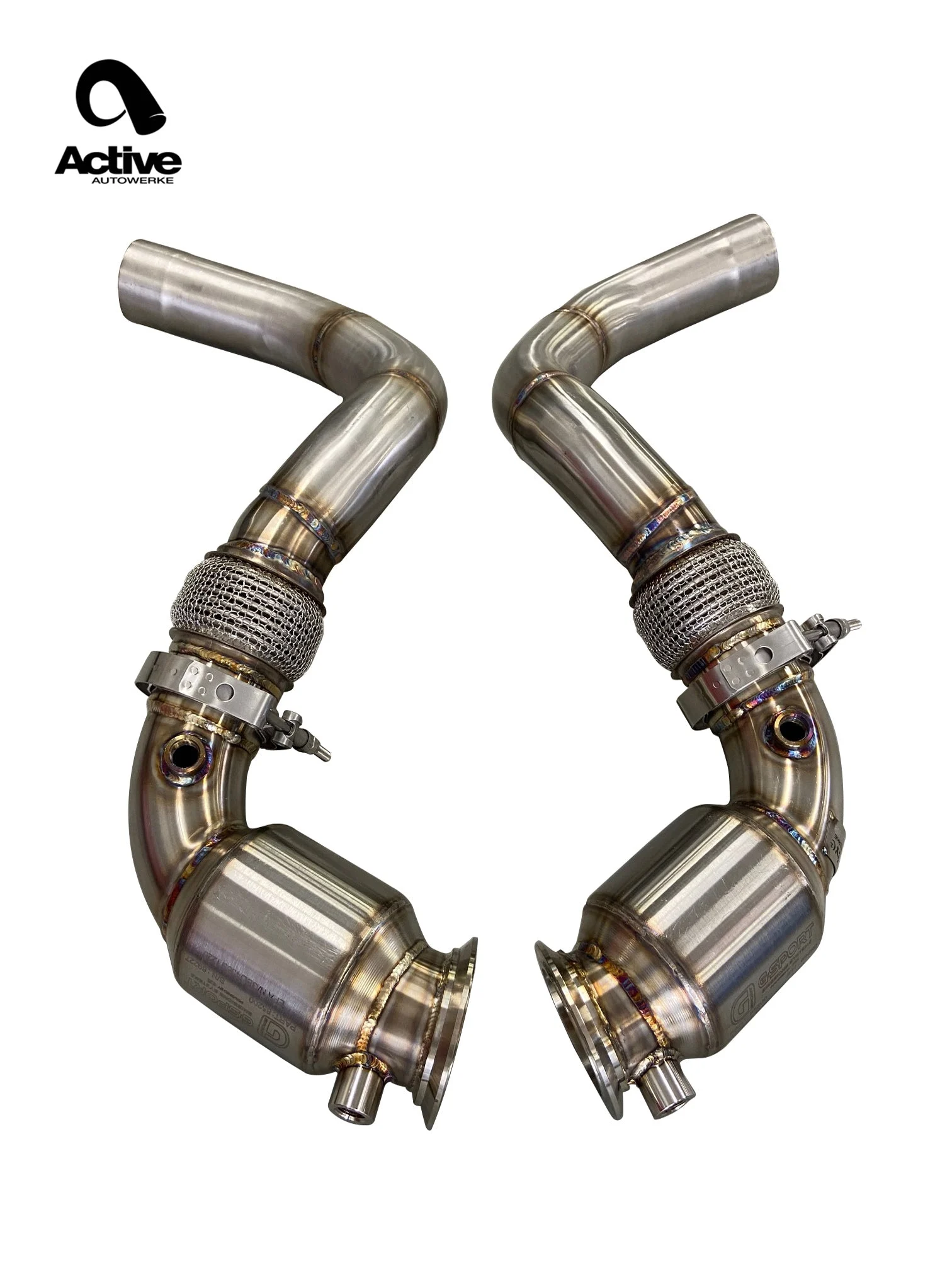Active Autowerke AFlow Catted Downpipes | BMW F-Chassis S63TU4 M5 M8 X5M X6M