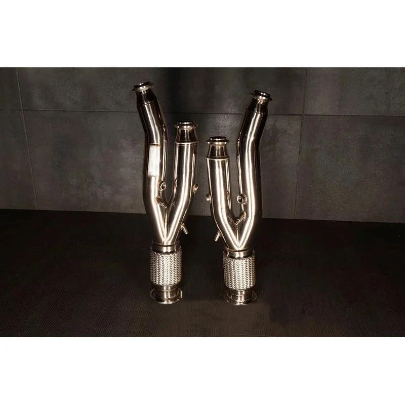 FI Exhaust Ultra High Flow DownPipe For Lamborghini Aventador LP700-4 Volcano 2011-2015