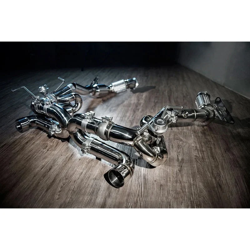 FI Exhaust Valvetronic Muffler For Ferrari 488 GTB 2015-2021