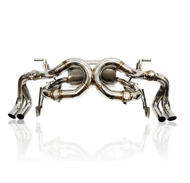 FI Exhaust Long Tube Catless Header For Audi R8 V8, V10 MK1.5 2013-2015
