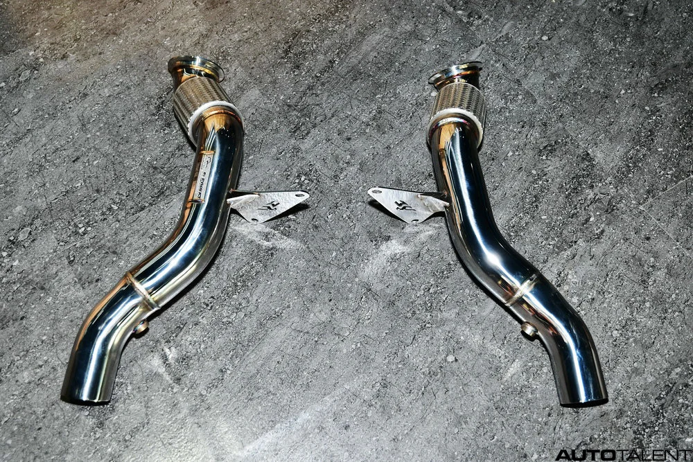 FI Exhaust Downpipe For Ferrari 488 GTB 2015-2020