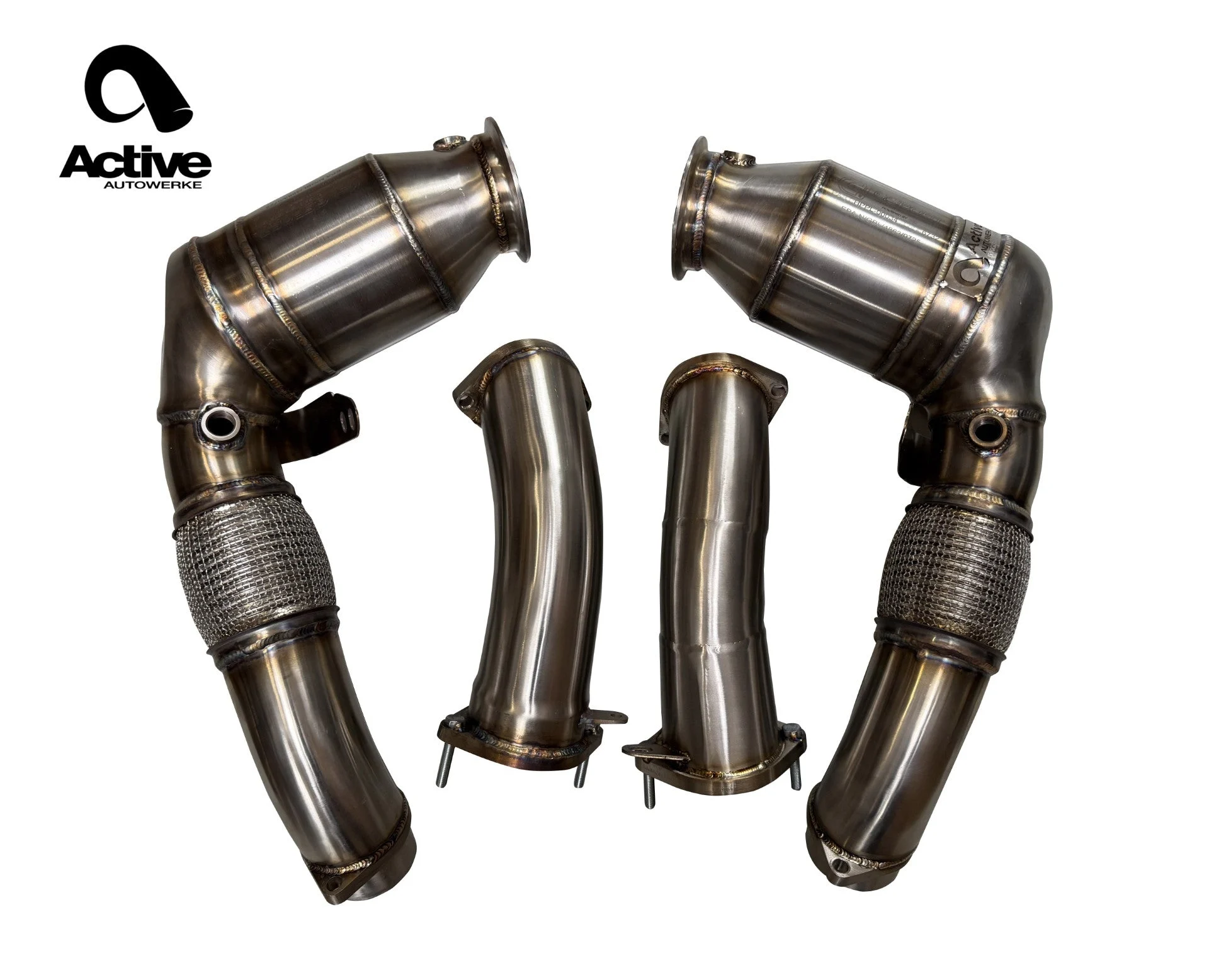 Active Autowerke S68 GESI Catted Downpipes | BMW G90 M5 | G99 M5 Touring 2025+