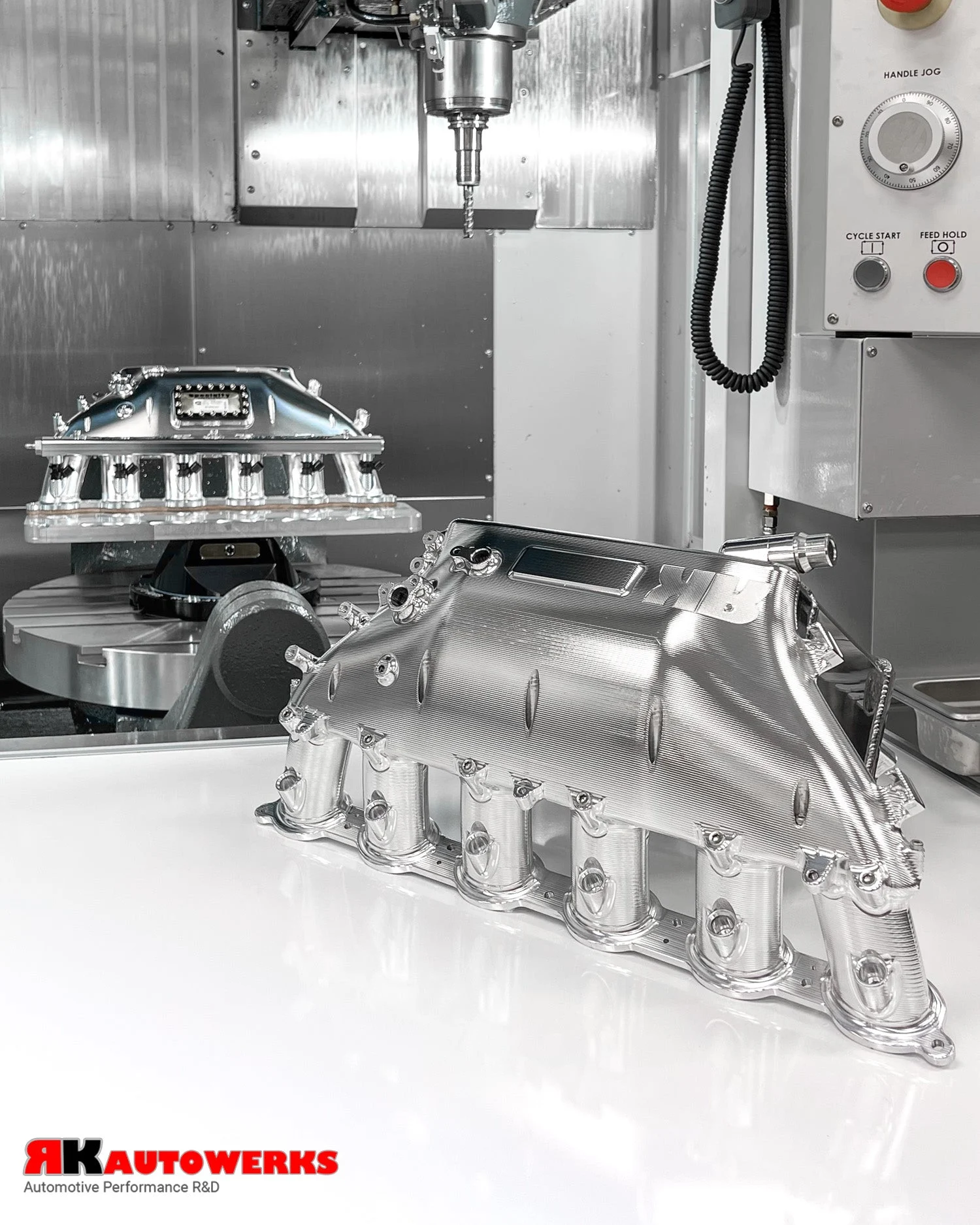 RK Autowerks S58 Billet Port Injection Manifold | BMW G80 M3, G82 M4, G87 M2